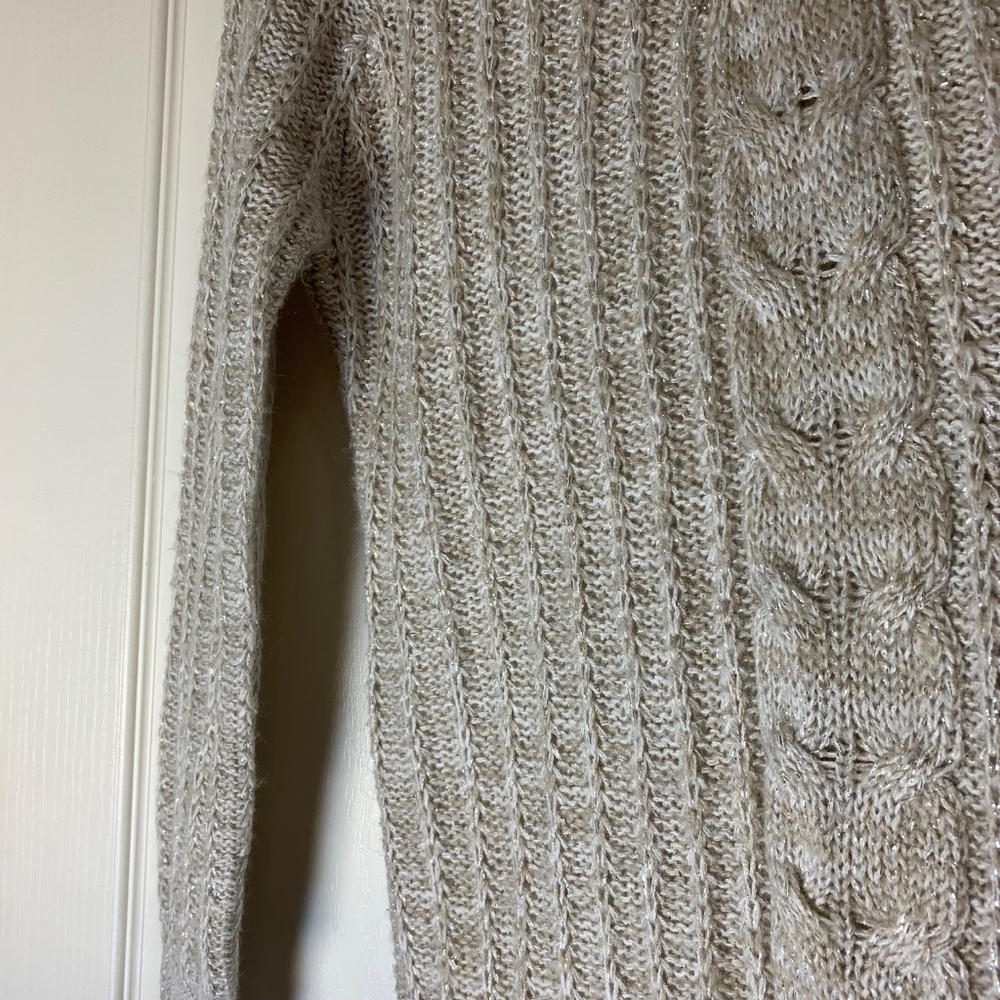 Devoted Luxury Apparel Long Metallic Knit Sweater‎ – Medium - Picture 5 of 7